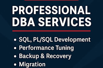 fix oracle db issues, write sql and plsql, and optimize performance