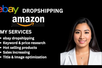 dropship amazon ebay product research top listings for high ticket hunting