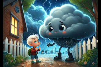 draw children book illustrations and kids cover illustration