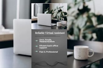 be your reliable VA in english, german and romanian