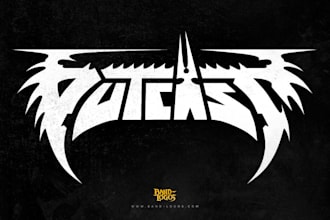 made your custom metal band logo design