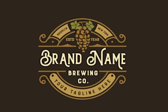 create a high quality bold, craft brewery logo