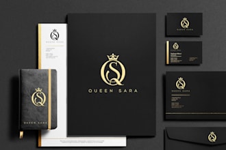 do modern minimalist business logo design that elevates your company