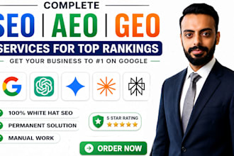geo and SEO services for top rankings with ai technology