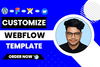 be your webflow expert to convert wordpress, figma, or wix websites to webflow