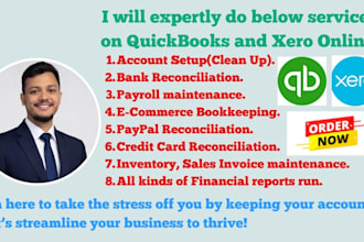 bookkeeping expertly and error fixing all messy accounts
