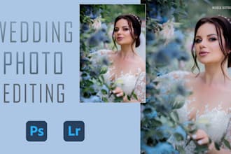 express photo editing and highend retouching in wedding