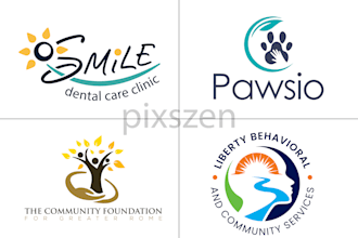 do dental, mental health, healthcare, veterinary logo design
