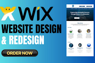 wix studio website design redesign wix booking website