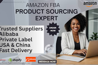 do amazon fba product sourcing from alibaba USA china suppliers