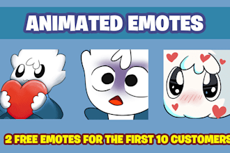 create custom and animated emotes