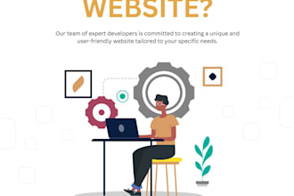 make a website on php laravel and ci