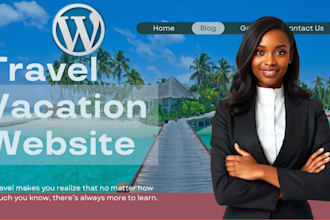 vacation rental website, hotel resort website short term rental vacation website