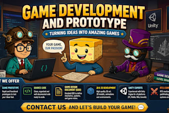 do your game prototype of your dreams in unity 3d