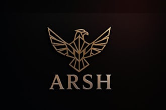 create a professional business logo with unique concept