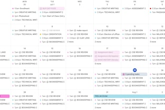 organized your schedule and tasks efficiently