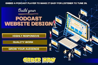 build a responsive website for your podcast