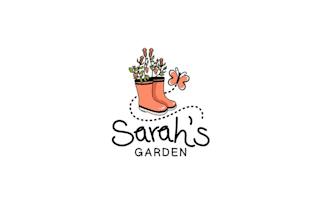 create whimsical garden community logo