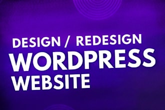 create wordpress website for your business, wordpresss elementor