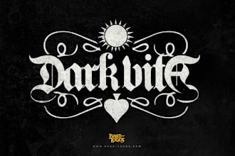 design a logo for your rock or metal band