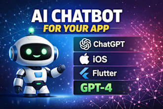integrate ai chatbot chatgpt gpt4 into your ios or flutter mobile app