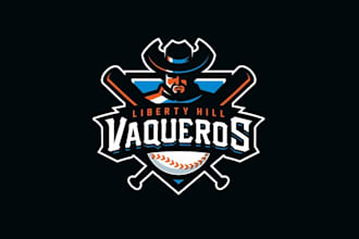 design youth baseball team logo