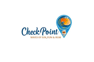 design caribbean beach bar grill logo