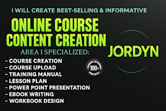 create ebook online course content course creation teachable ebook writing