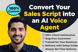 convert your sales script into an ai voice sales agent