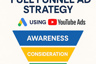 create a full funnel ad strategy using google and youtube ads
