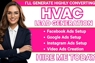 hvac leads,hvac facebook ads,hvac google ads,hvac video ads