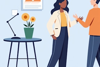 design custom 2d flat vector illustrations for your projects