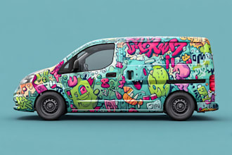 do vehicle wrap van wrap, car wrap, food truck
