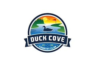 make remarkable duck cove country club a logo golf and water