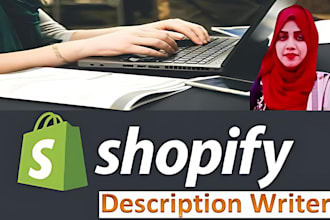 write sales driven shopify product descriptions