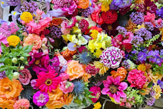 design flower website, florist website, rose website, flower store website