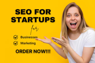 write business and marketing SEO articles for your startup