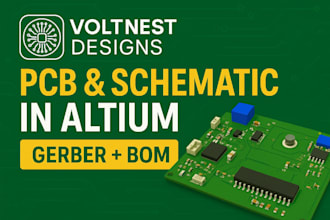 design professional pcb layout and schematic in altium designer