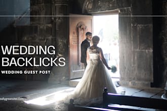 boost your site with wedding backlinks and guest post magic