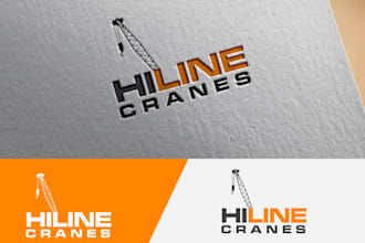 do real estate, construction, excavation, crane logo