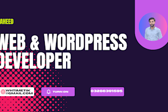 develop and customize your wordpress website