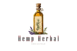 design whimsical herbal logo