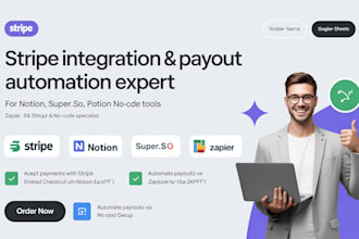 stripe for your notion website and automate stripe payout