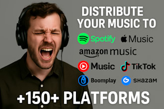 press release and distribute your music to spotify and other streaming platforms