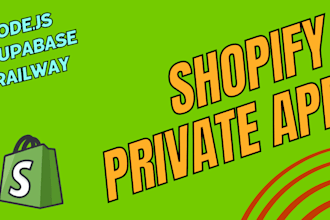 develop custom shopify app