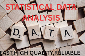 do statistical data analysis,spss data analysis, stata, python projects, reports