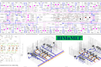 do mep design drafting for hvac electrical and plumbing