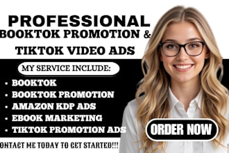 viral and rank your booktok on tiktok bookstagram tiktok ads tiktok promotion