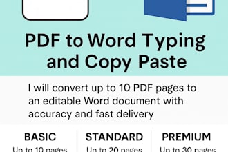 accurately convert PDF documents into editable word files