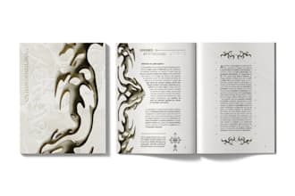design a professional and creative magazine